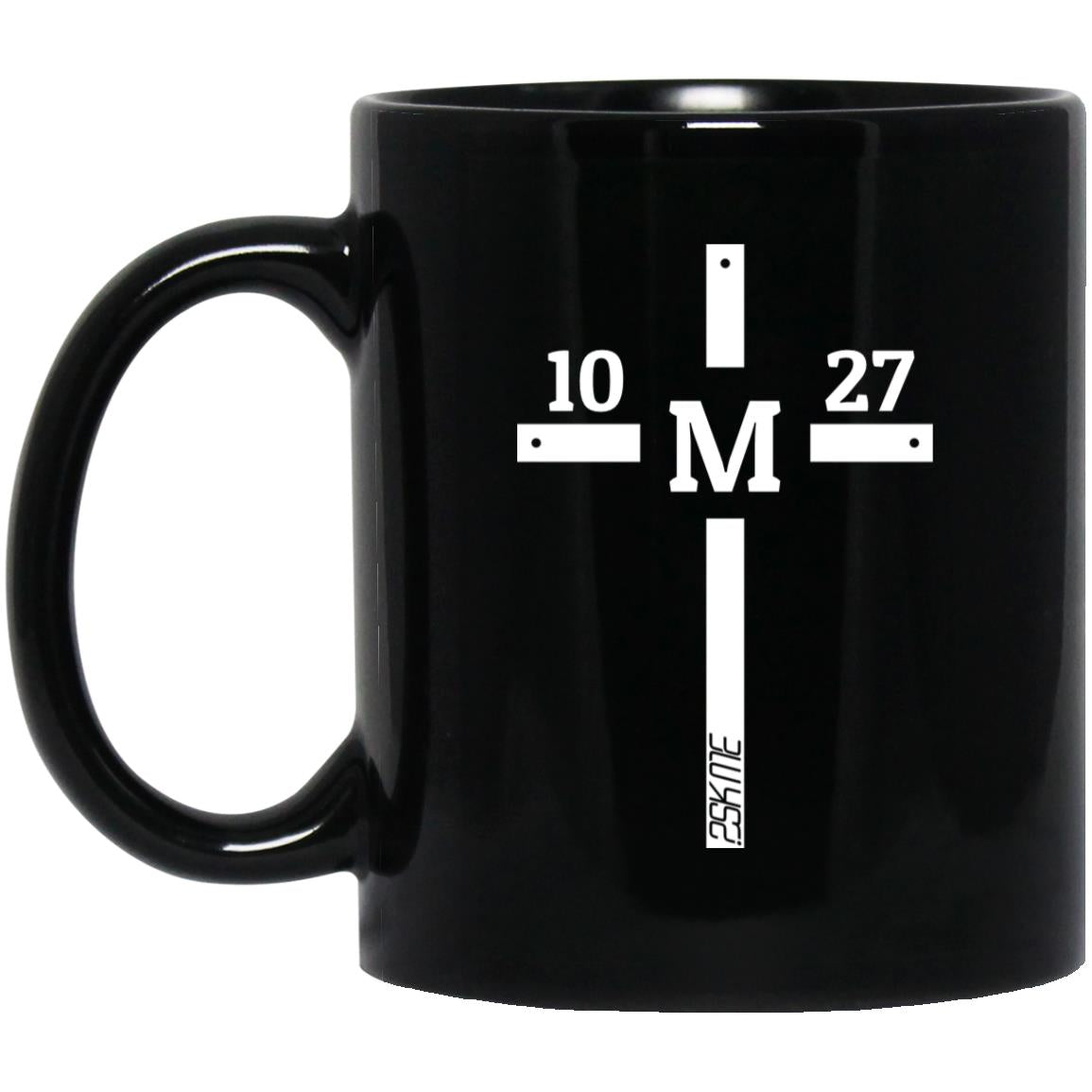 Custom Verse Black Mug | 11 oz