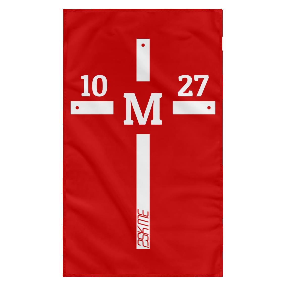 Custom Verse Sublimated Wall Flag