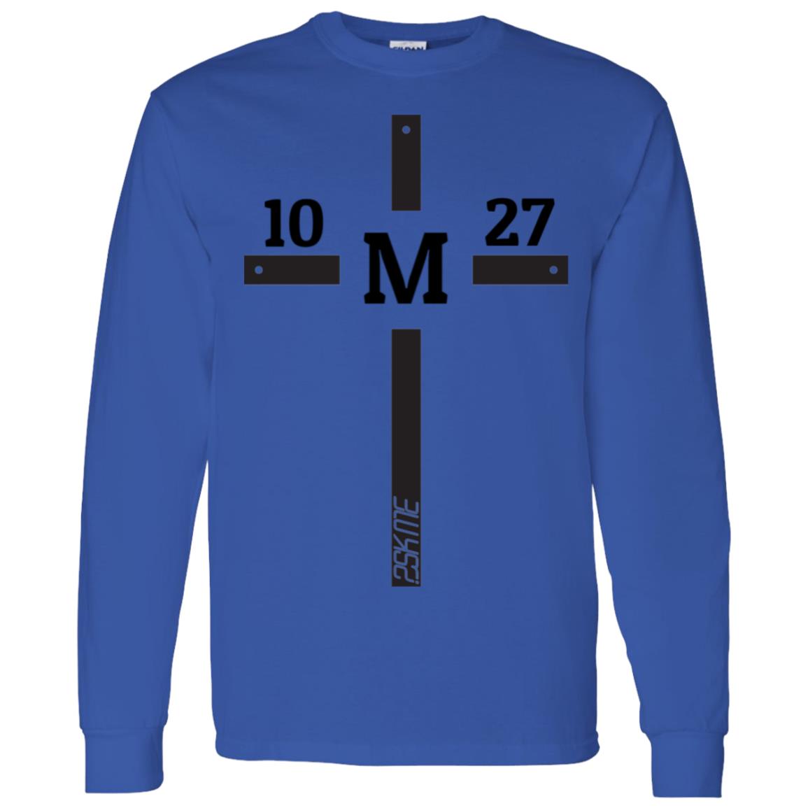 Men&#39;s | Custom Verse 100% Cotton Preshrunk Long Sleeve