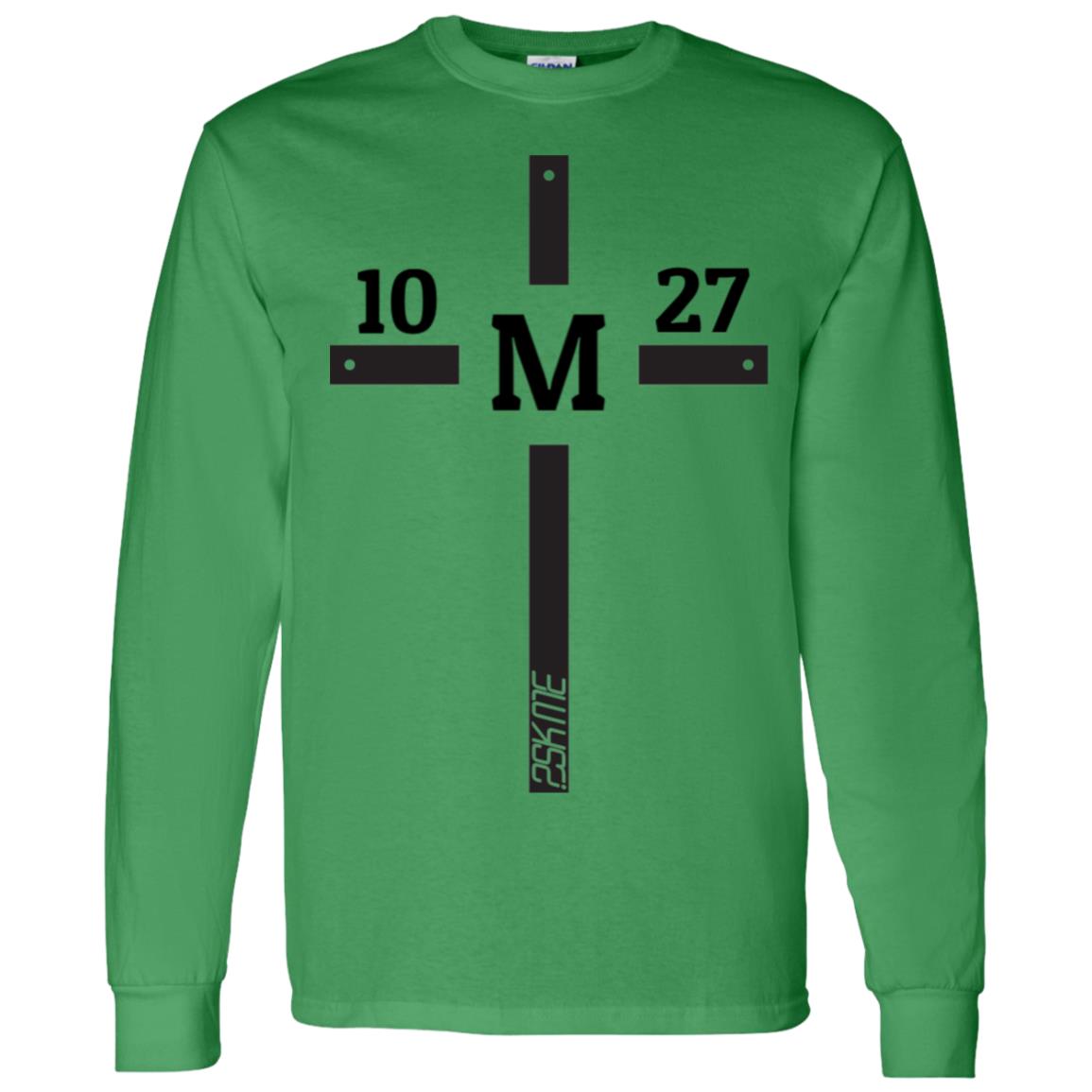 Men&#39;s | Custom Verse 100% Cotton Preshrunk Long Sleeve