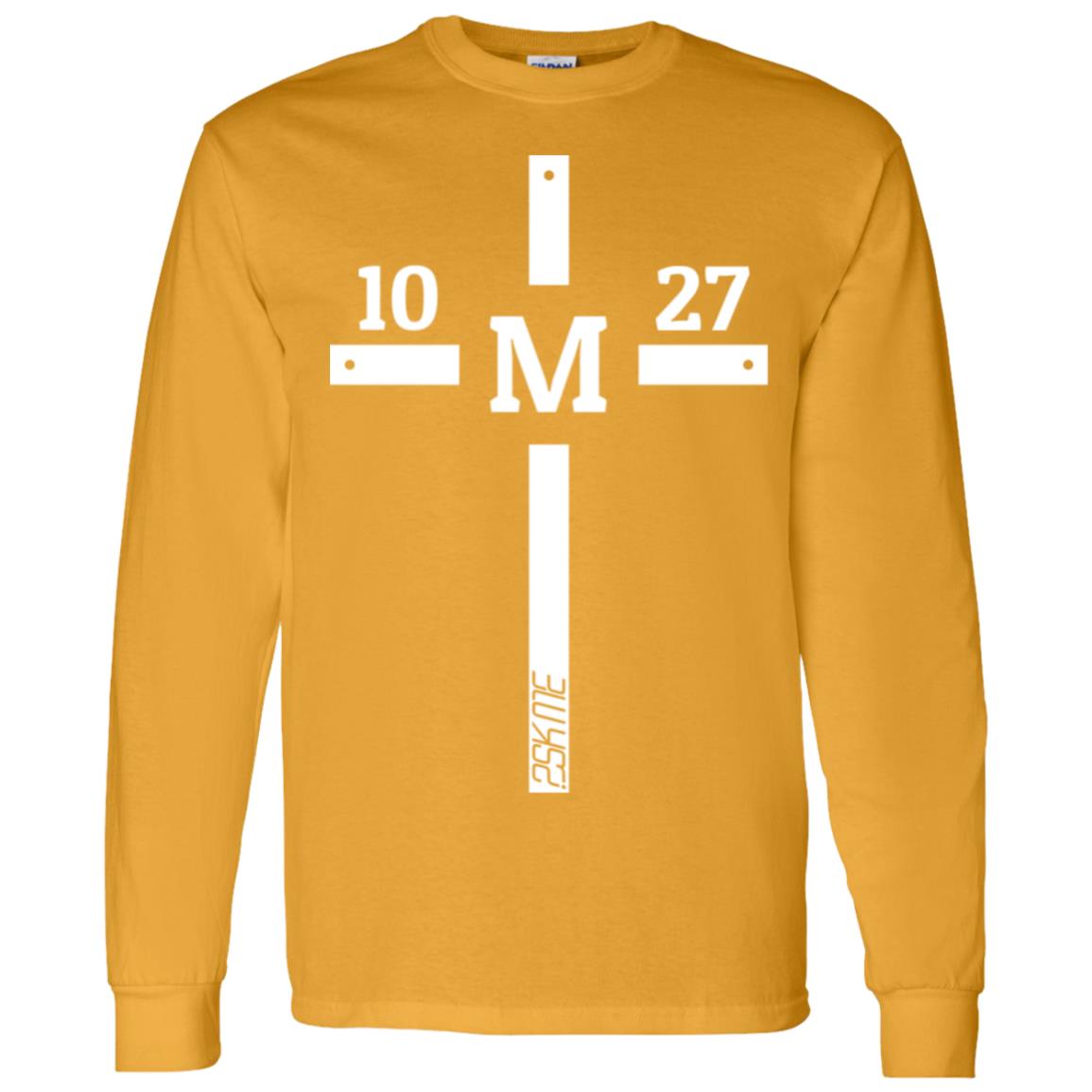 Men&#39;s | Custom Verse 100% Cotton Preshrunk Long Sleeve