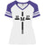 White/Heather Purple / X-Small