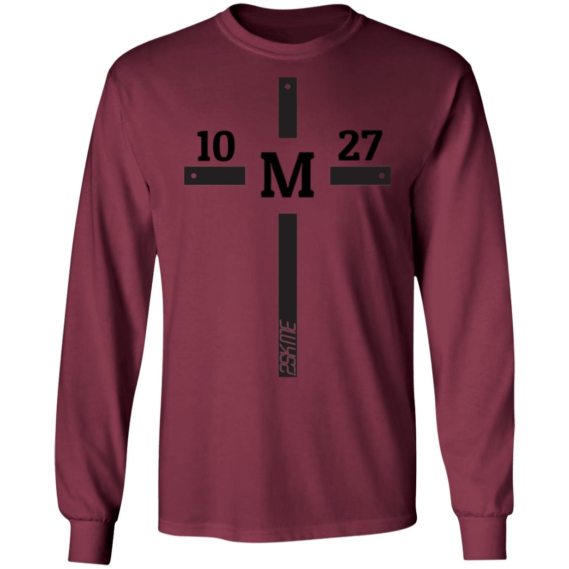 Men&#39;s | Custom Verse 100% Cotton Long Sleeve