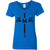 Women's | Custom Verse 100% Preshrunk Cotton V-Neck Tee