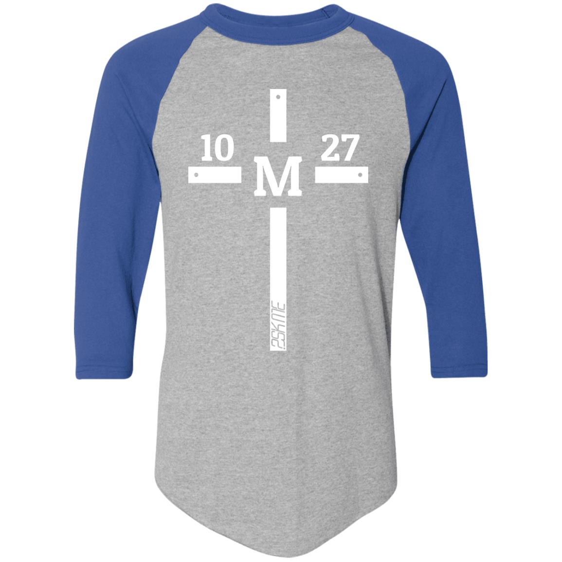 Men&#39;s | Multi-Color | Custom Verse Performance Tee | 3/4 Raglan Sleeve