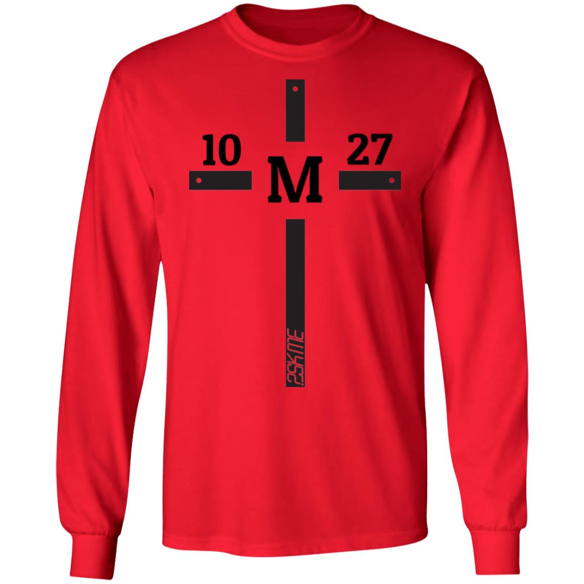 Men&#39;s | Custom Verse 100% Cotton Long Sleeve