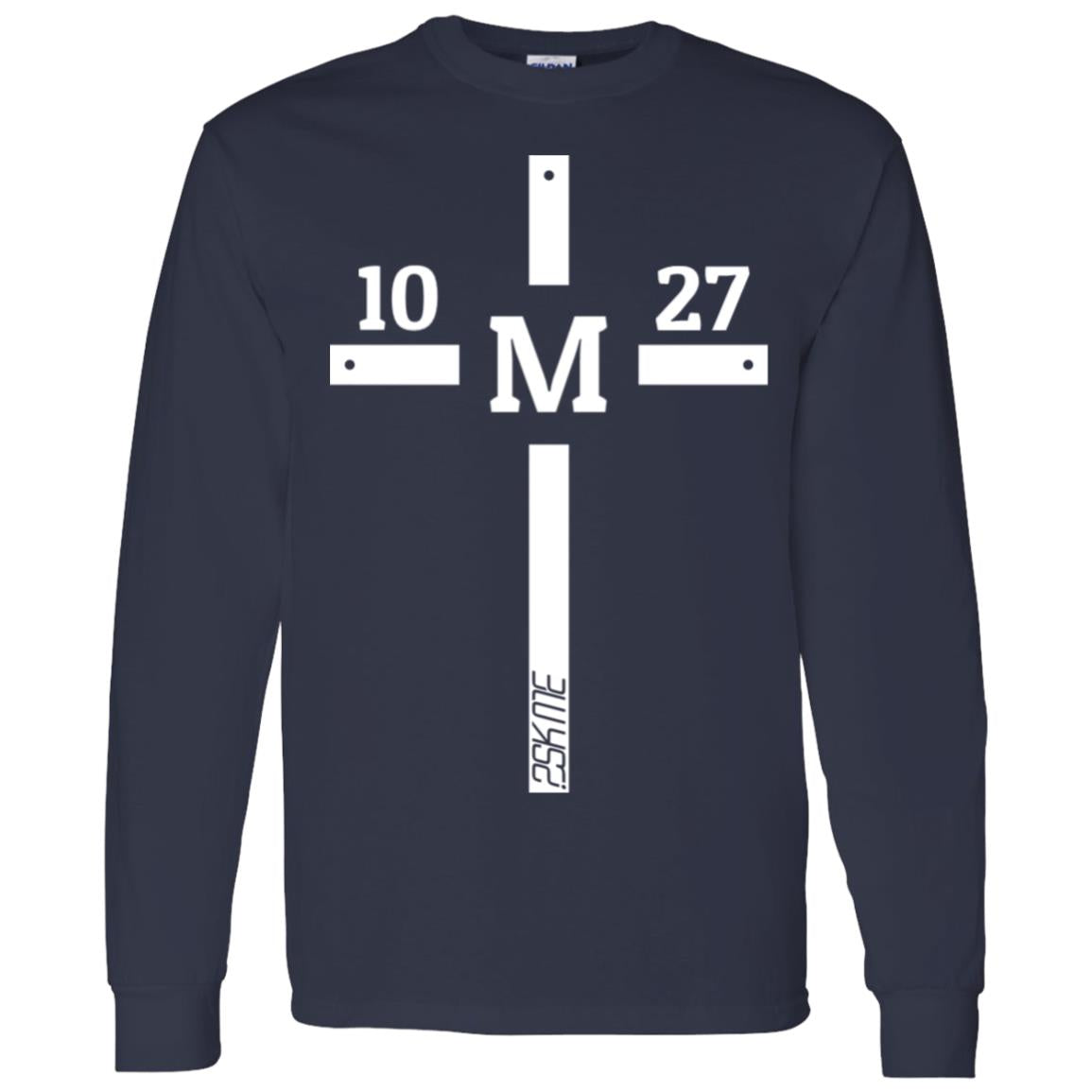 Men&#39;s | Custom Verse 100% Cotton Preshrunk Long Sleeve