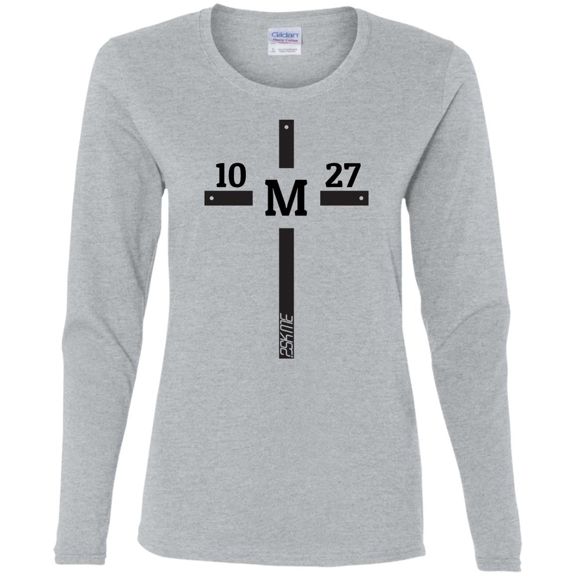 Women&#39;s | Custom Verse Long Sleeve Tee