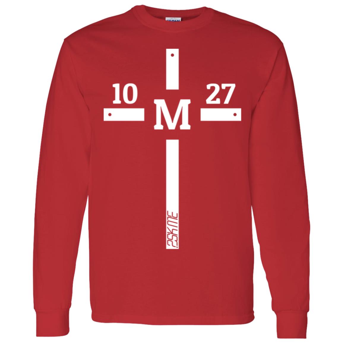 Men&#39;s | Custom Verse 100% Cotton Preshrunk Long Sleeve