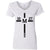 Women's | Custom Verse 100% Preshrunk Cotton V-Neck Tee