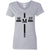 Women's | Custom Verse 100% Preshrunk Cotton V-Neck Tee