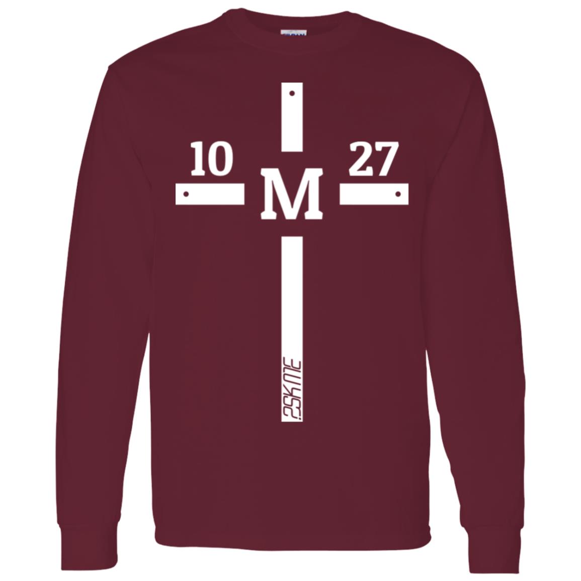 Men&#39;s | Custom Verse 100% Cotton Preshrunk Long Sleeve