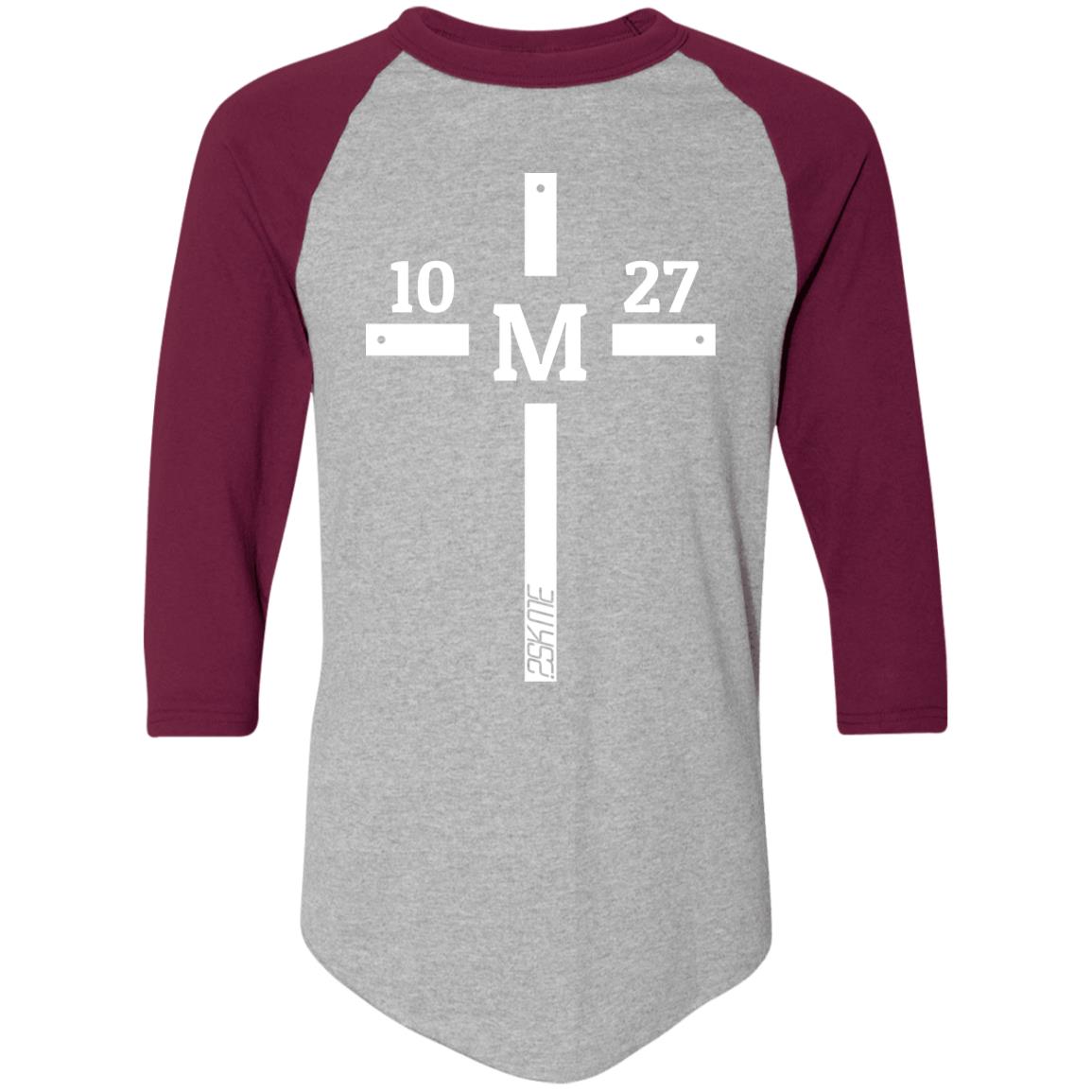 Men&#39;s | Multi-Color | Custom Verse Performance Tee | 3/4 Raglan Sleeve