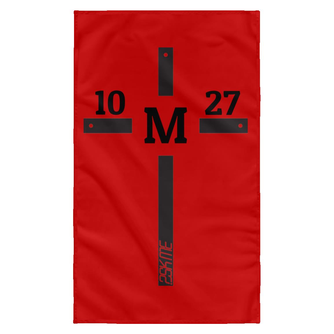 Custom Verse Sublimated Wall Flag