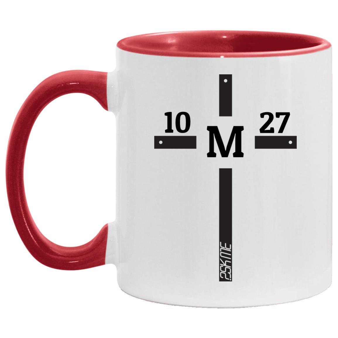 Custom Verse Accent Mug | 11 oz