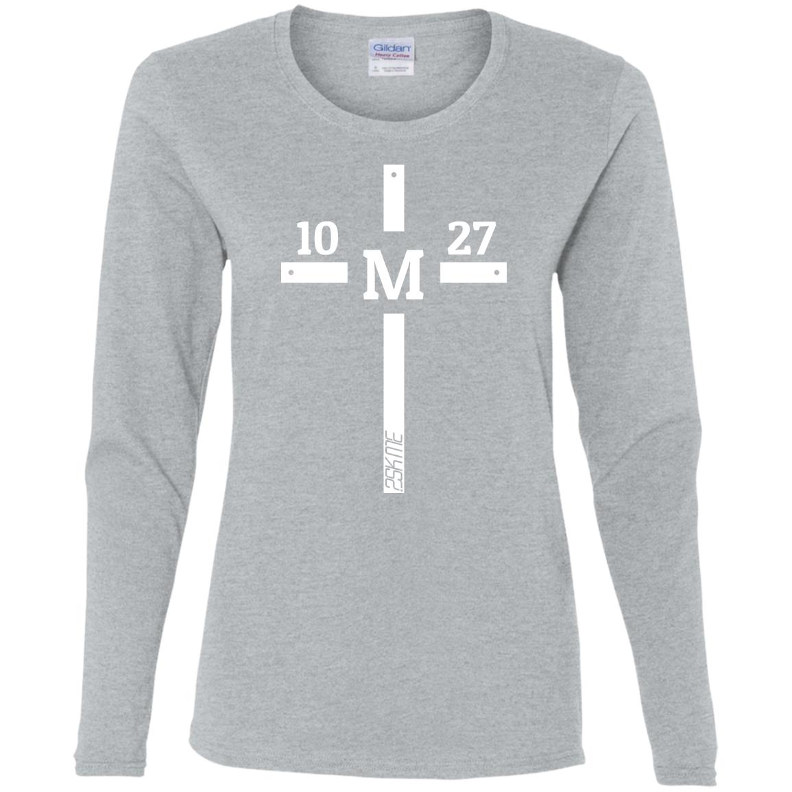 Women&#39;s | Custom Verse Long Sleeve Tee