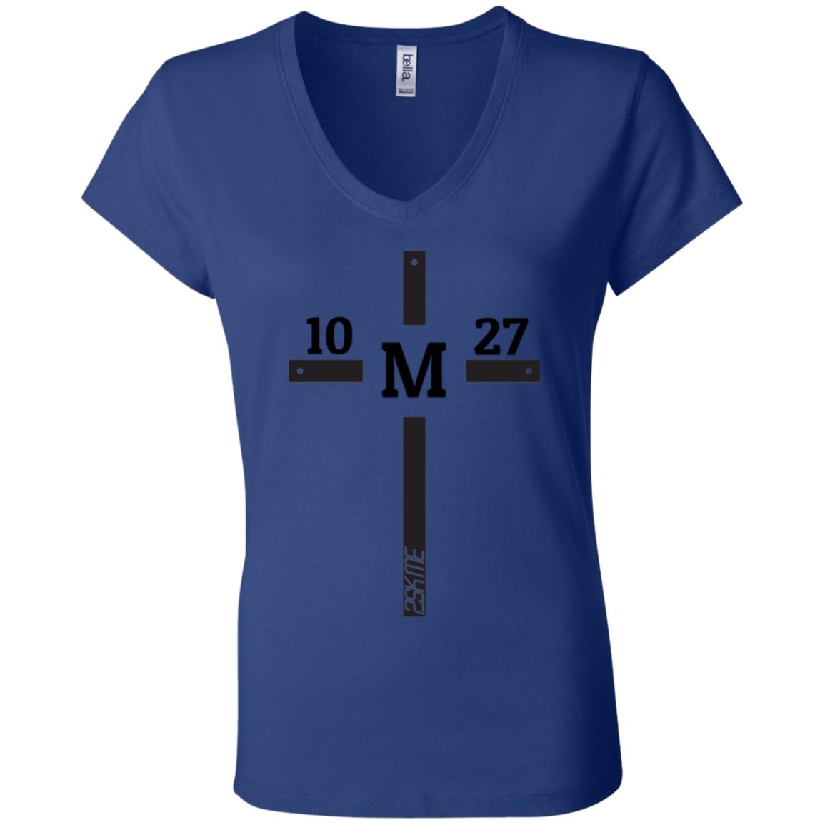 Women&#39;s | Custom Verse Tee | Jersey V-Neck