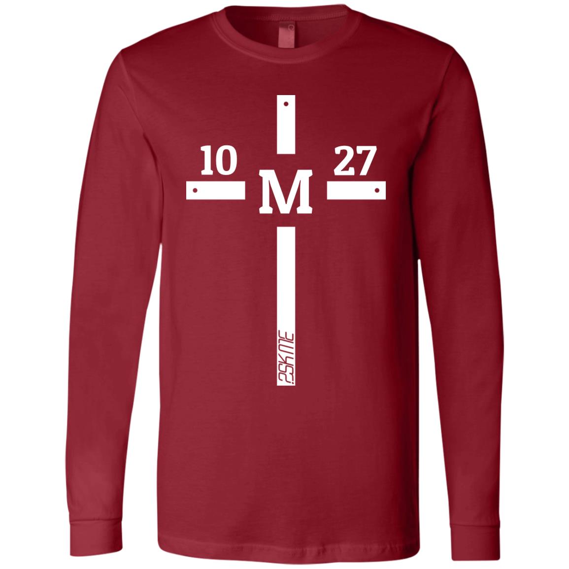 Men&#39;s | Custom Verse Long Sleeve Tee